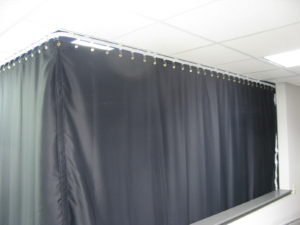 Blackout Curtain In Lab 1