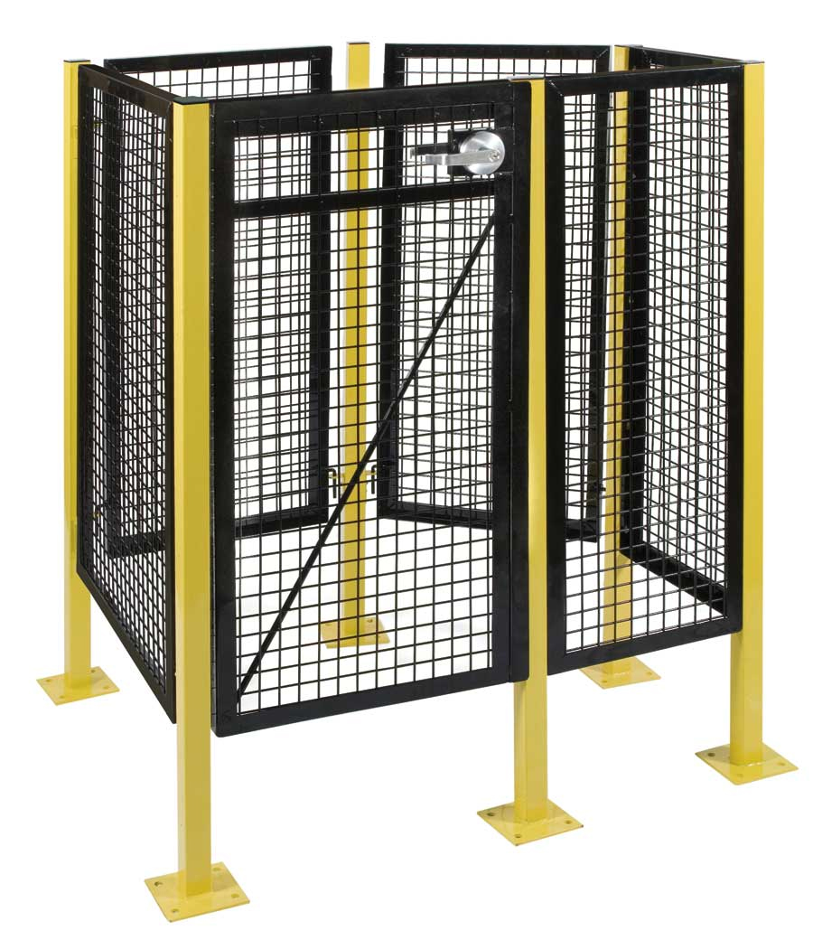 Machine Guard Safety Fencing Wire Mesh Partitions
