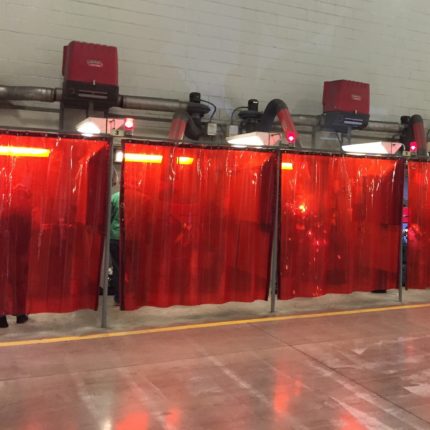 Welding Booth Curtains Steel Guard Main Image ID2066