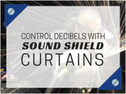 Control Decibels Sound Shield Curtains