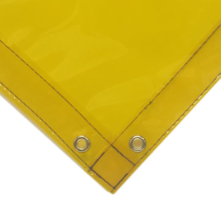Yellow Welding Curtains Steel Guard Main Image ID3073