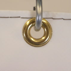 #2 Toothed Brass Grommets Steel Guard 3884
