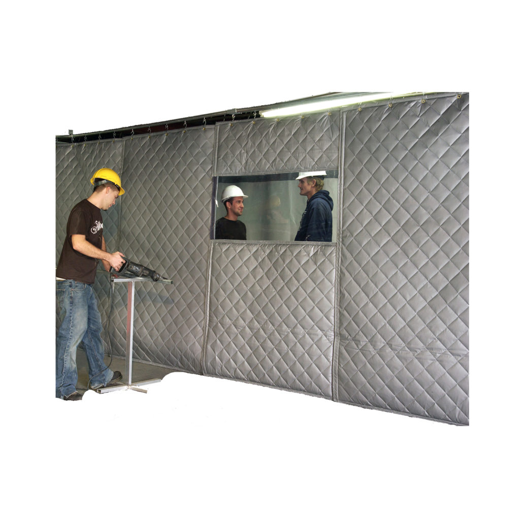 Steel Guard Safety Sound Curtains 
