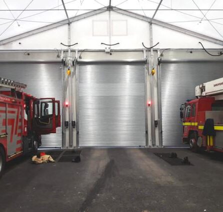 Steel Guard Safety Temporary Fire Station Structures