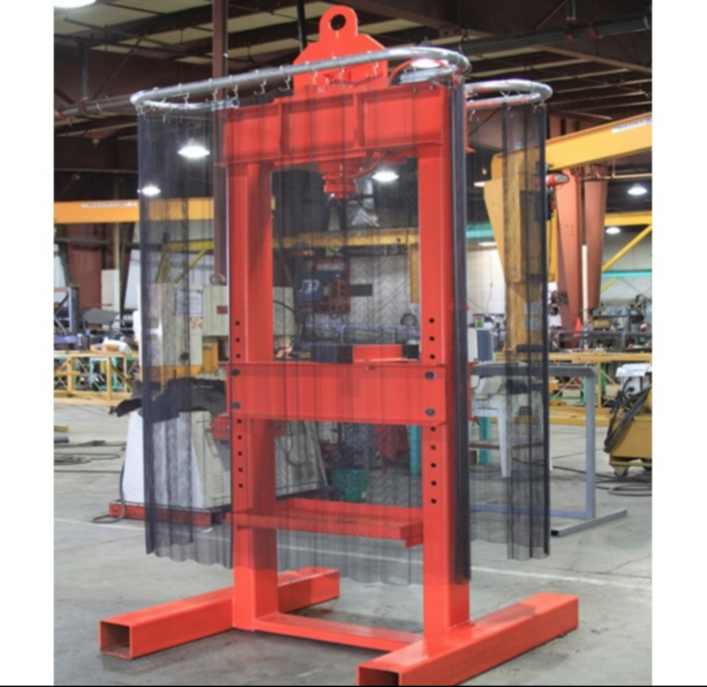 Steel Guard Safety Hydraulic Press Curtain Guards