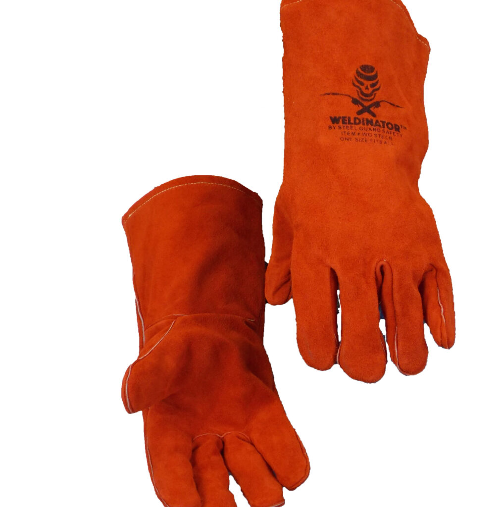 Steel Guard Safety Welding Gloves