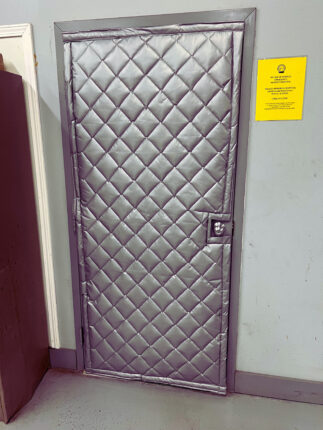 Soundproof Door Covers Steel Guard Main Image ID4908