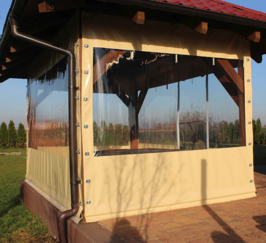 Steel Guard Safety Gazebo Curtains